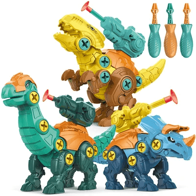 Brinquedo Dino Attack™ - Construa os Dinossauros Com Seus Filhos! - Inove Bem