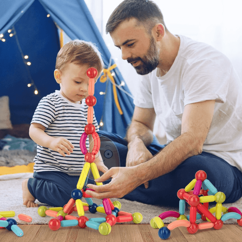 Construção Magnética Educativa + BRINDE ESPECIAL - Inove Bem