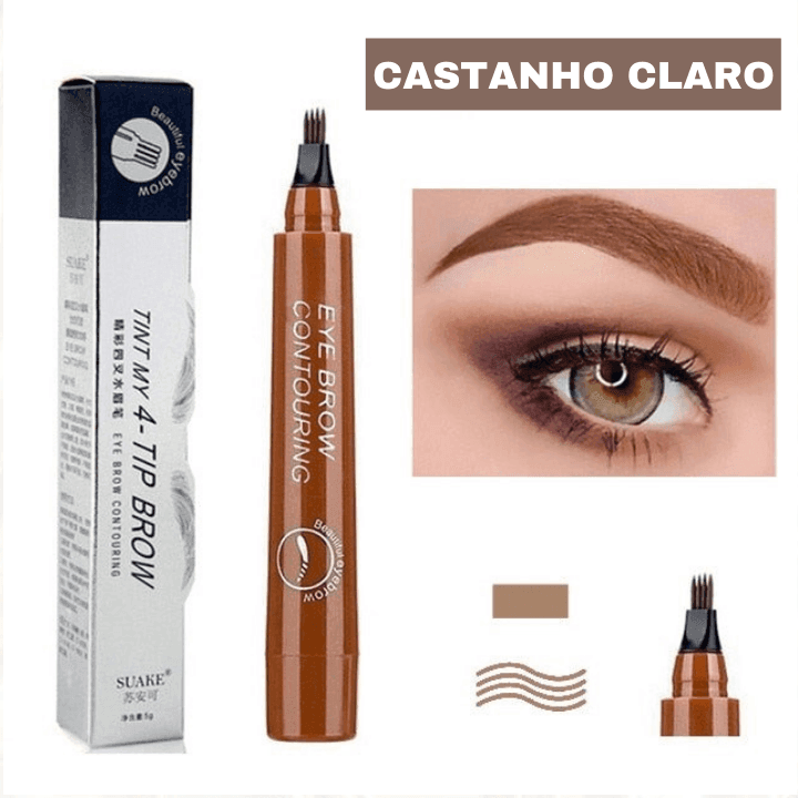 MicroBrow™ Caneta de Preenchimento a Prova D'água - Loja Inove Bem