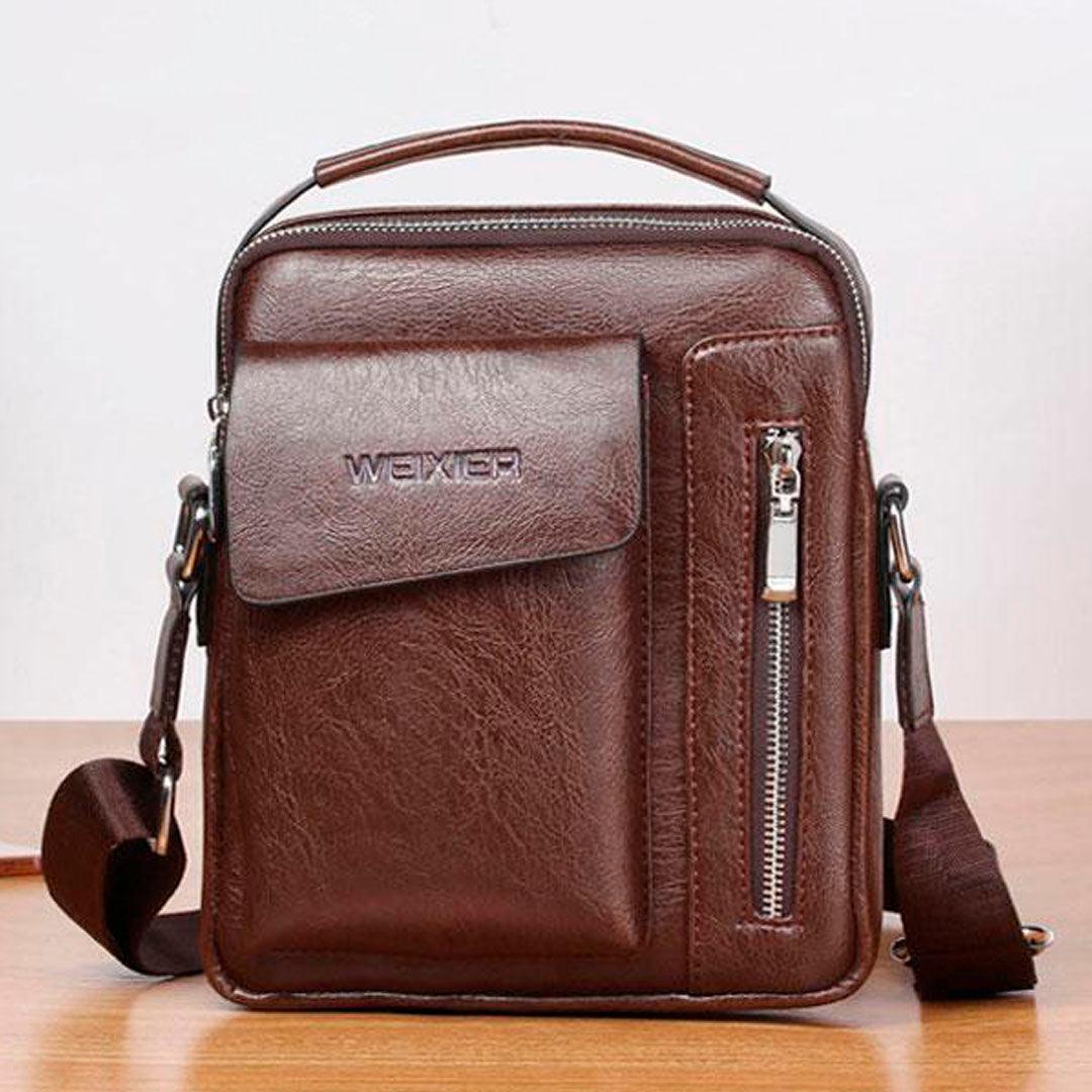 Bolsa de Couro Vintage Premium