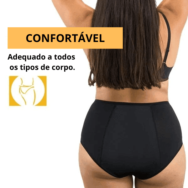 Calcinha Absorvente - Dry Comfy™ (PAGUE 1 LEVE 3) - Inove Bem