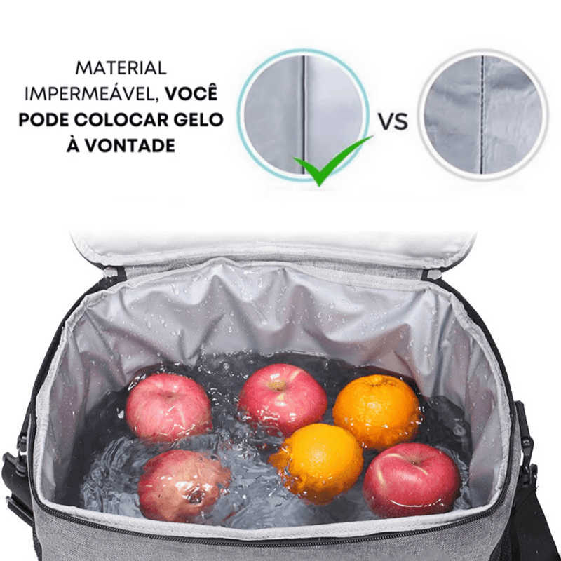 Mochila COOLER à Prova D'água 20L - Ice Bag® - Inove Bem