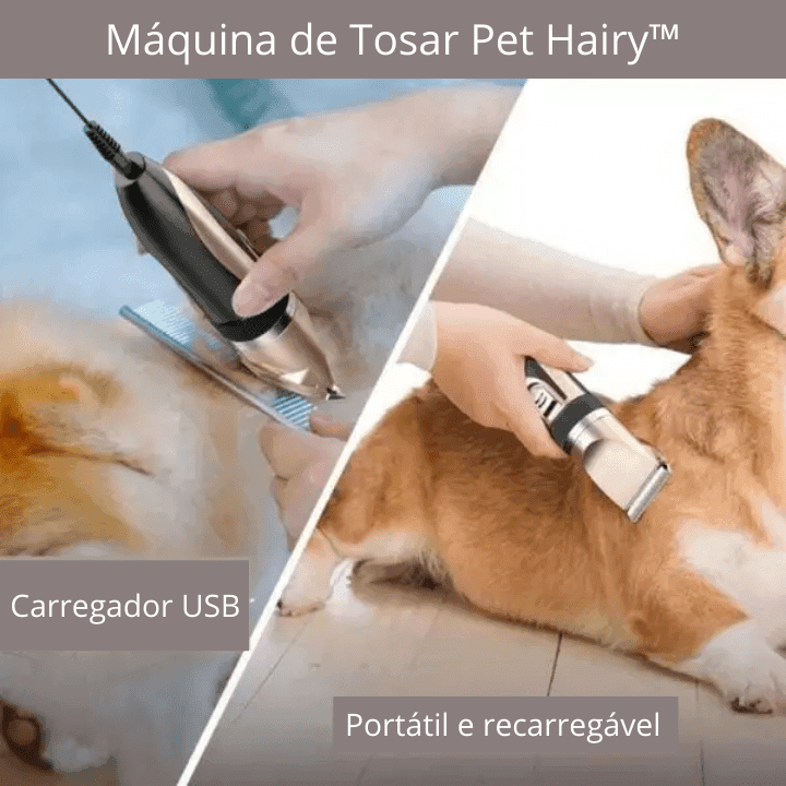 Máquina de tosar pet