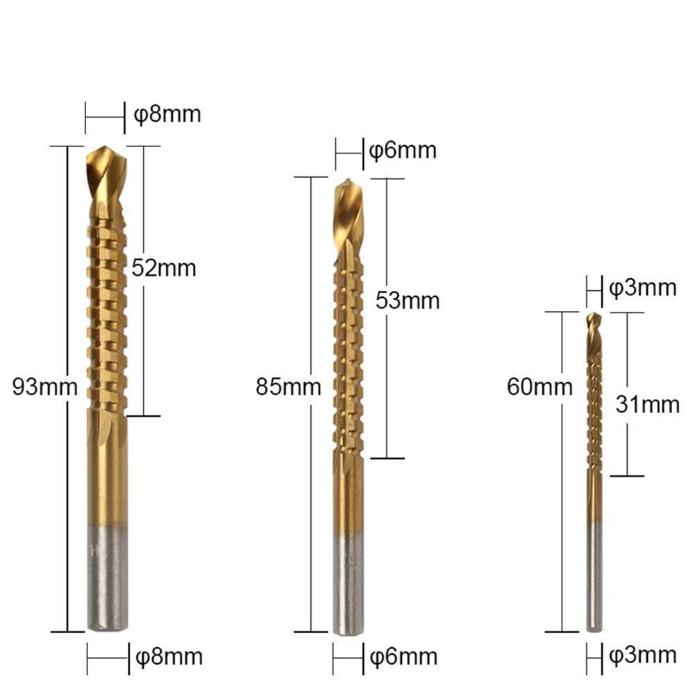 Kit de Brocas de Titânio - 6 Peças - Inove Bem