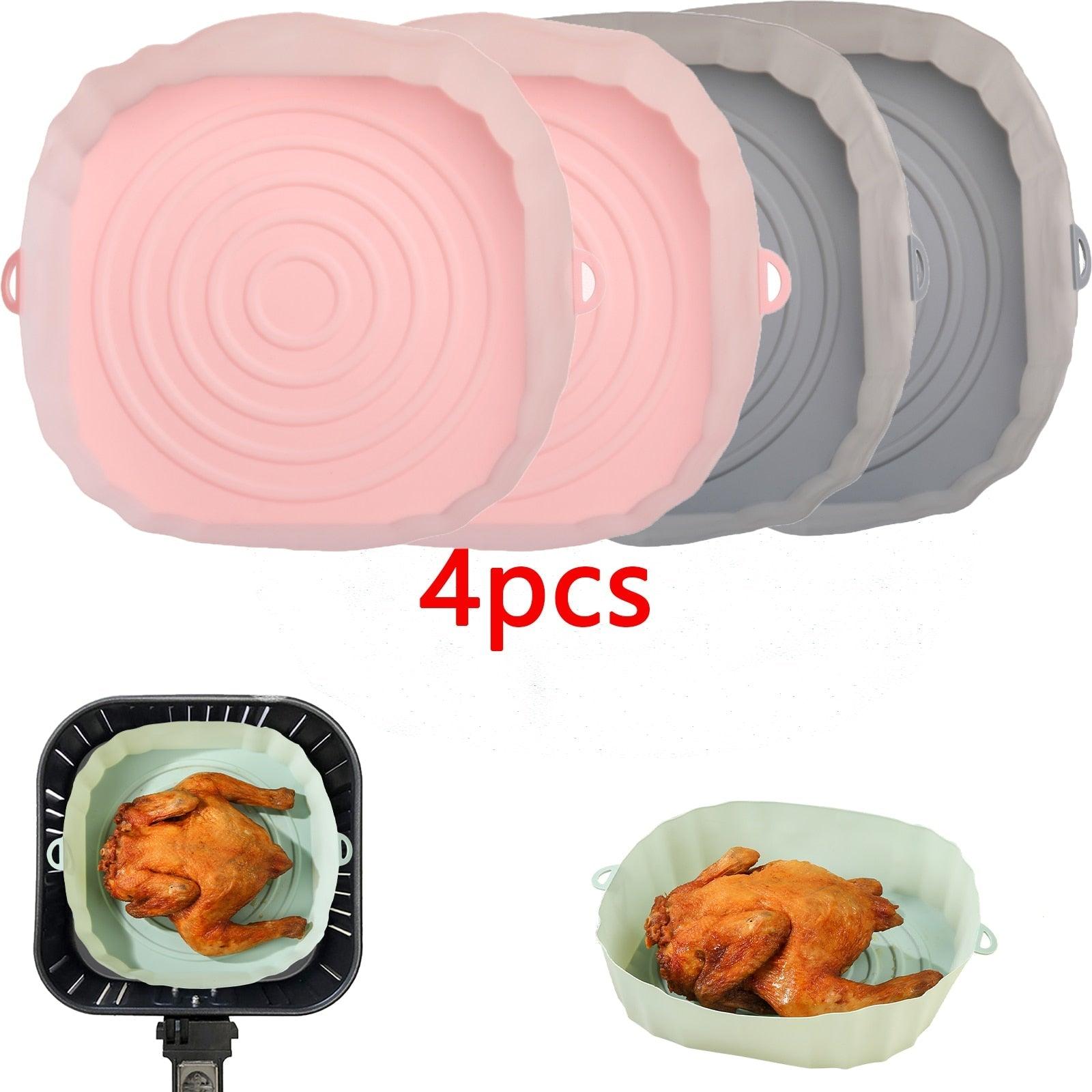 Forma de Silicone Air Fryer - Inove Bem