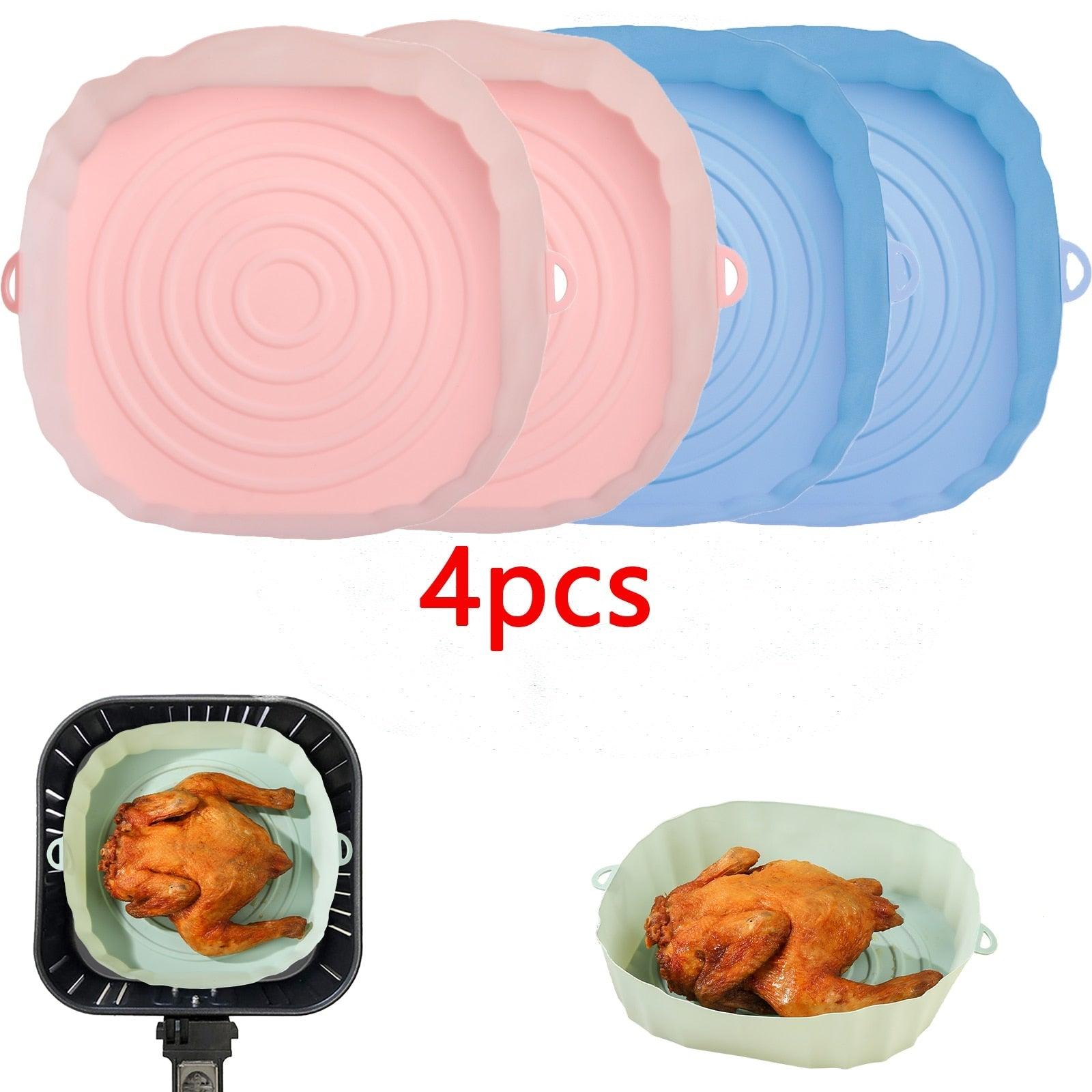 Forma de Silicone Air Fryer - Inove Bem