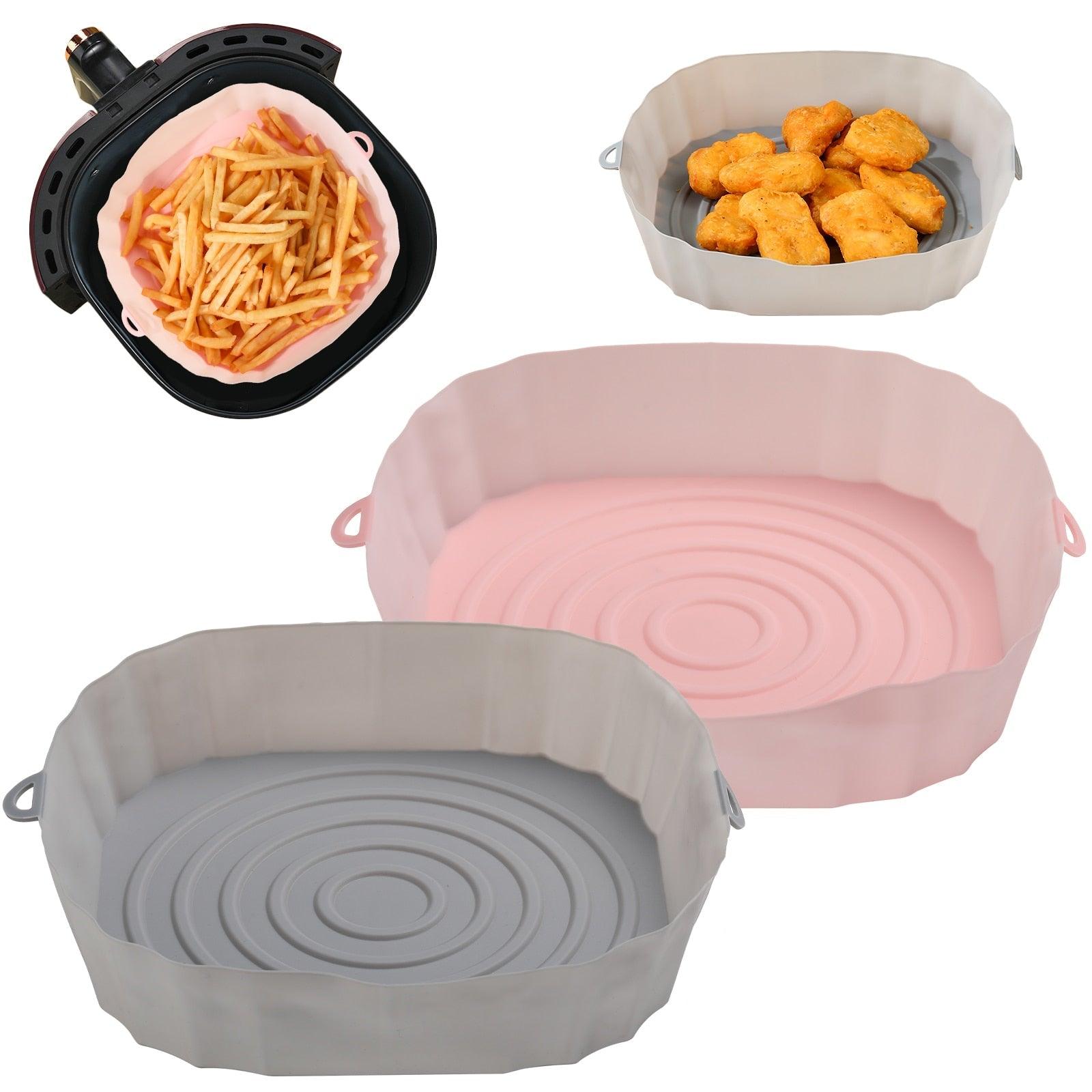 Forma de Silicone Air Fryer - Inove Bem