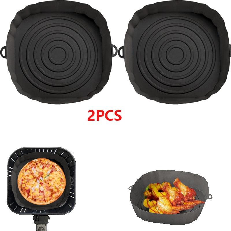 Forma de Silicone Air Fryer - Inove Bem