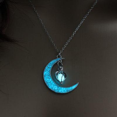 Colar Luminoso LuxyMoon® - Lua Encantada 🌙 - Inove Bem