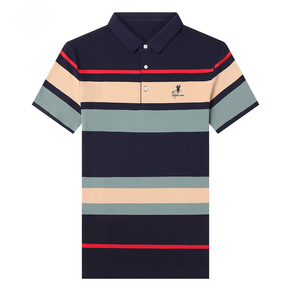 Camisa Masculina Polo Listrada Premium