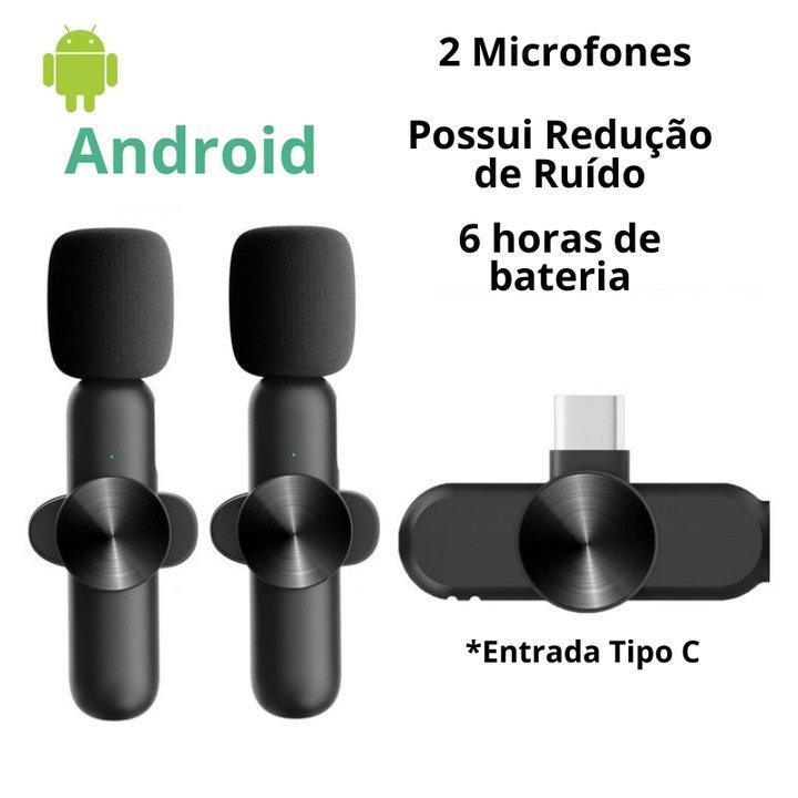 Microfone Profissional De Lapela Sem Fio Speaker® - Inove Bem