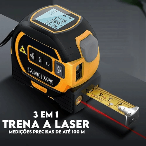 Trena Laser 3 em 1 Premium - Inove Bem