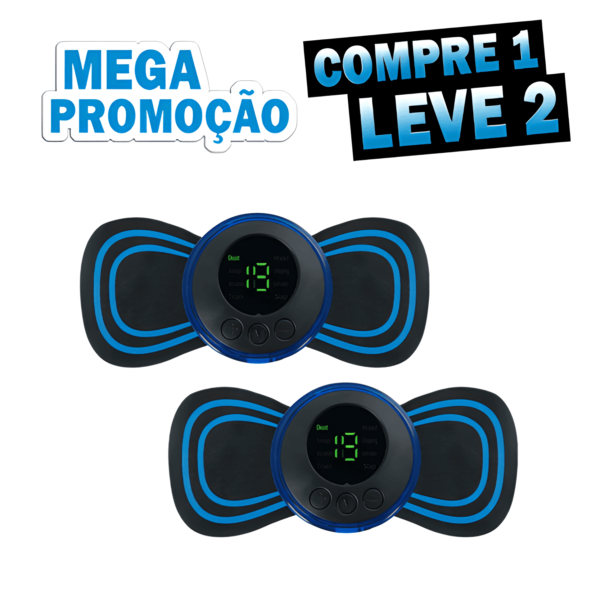 Massageador Elétrico RelaxPro™ - Compre 1 LEVE 2 - Inove Bem